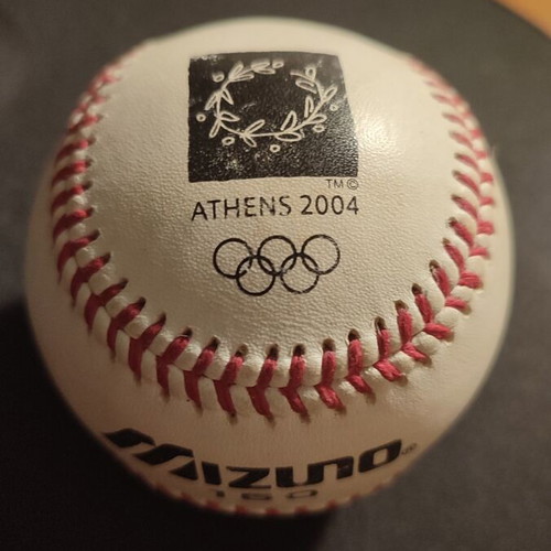 Baseball ball Athens 2004 Olympics like new, rare collectible