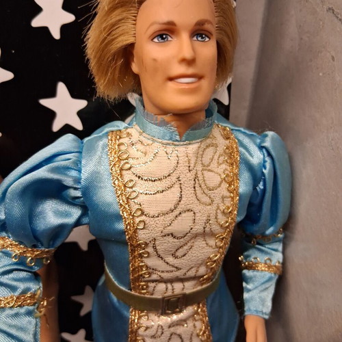 Barbie Doll Ken used, 3 dolls including Prince Stefan Rapunzel