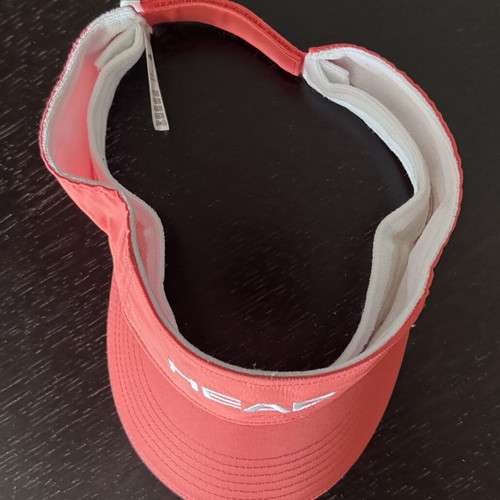 Head visor hat coral color new