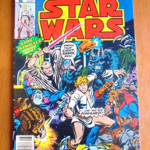 Star Wars #2 comic used, first British edition 1977
