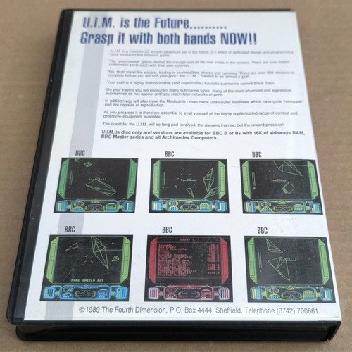 Ultra Intelligent Machine (The Fourth Dimension) for BBC Micro Model B / Master, disk like new