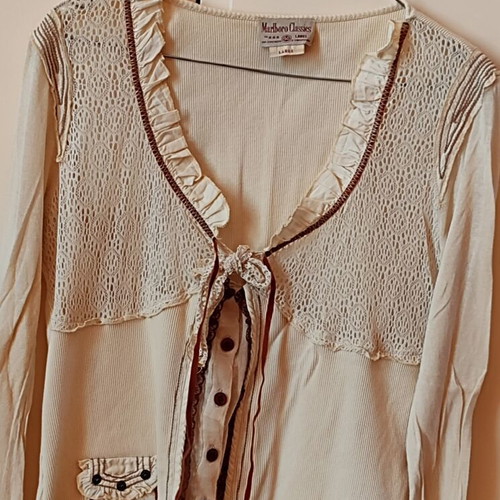 Marlboro Classics women's knitted cardigan, size large, vintage