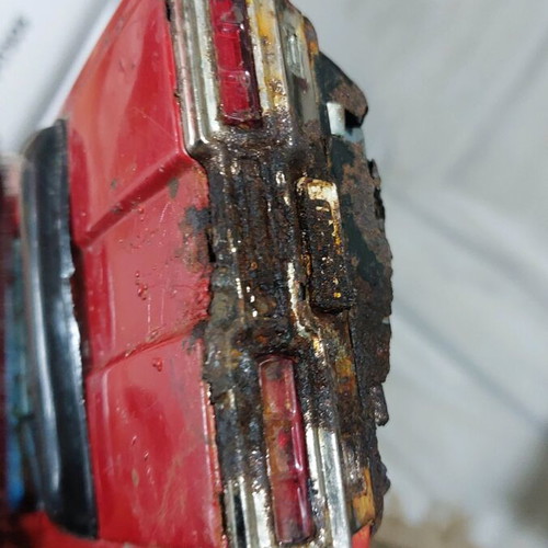 Tin cars used, pack, vintage, for parts