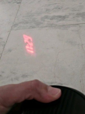 Digital Table Clock with Ceiling Time Projection like new