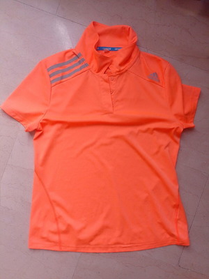 Adidas Climacool shirt like new, orange, sizes S and M