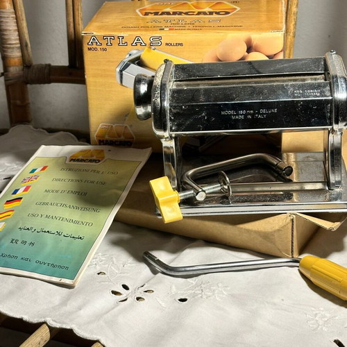 Marcato Atlas 150 dough machine like new, professional quality