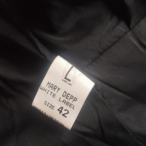 White Label by Mary Depp Black Women's Jacket Like New XS/S