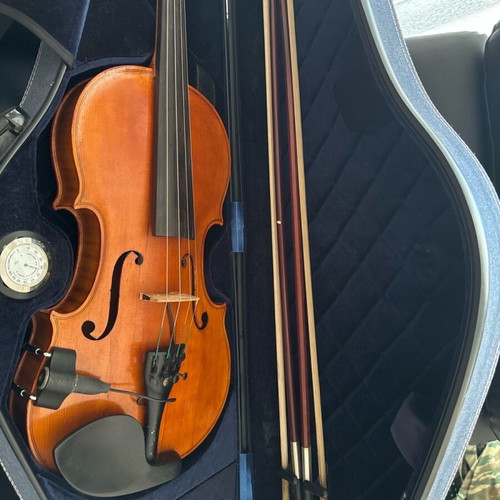Rudolf Buchner violin used, professional with case and 2 bows