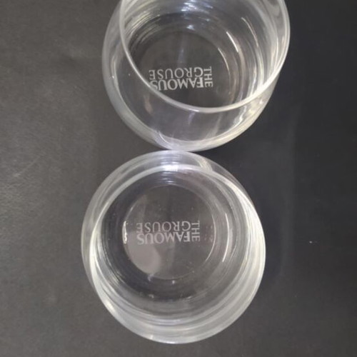 Whisky glasses like new, pack of 2 Famous