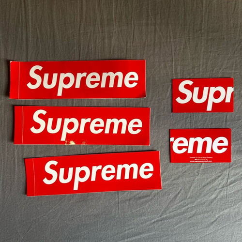 Supreme pack with bags, stickers, cards and bag new