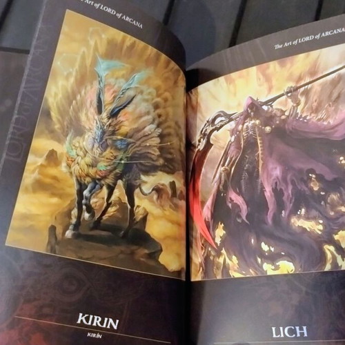 Lord of Arcana PSP artbook like new