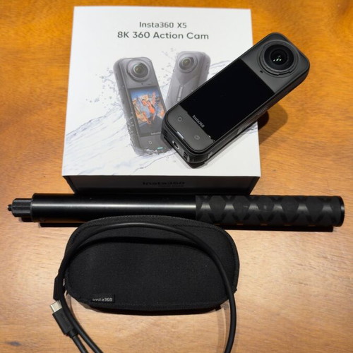 Insta360 X5 Action Camera σαν καινούργιο με αξεσουάρ
