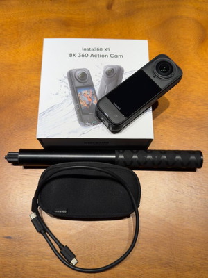 Insta360 X5 Action Camera σαν καινούργιο με αξεσουάρ