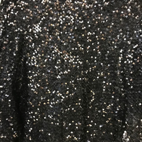 Rococo blouse sequin like new, black, size M