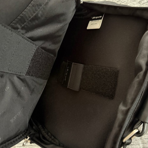Targus backpack small, like new, black