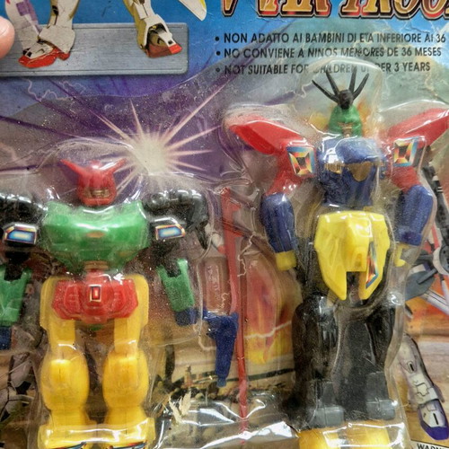 Vintage festival robots new in sealed cards