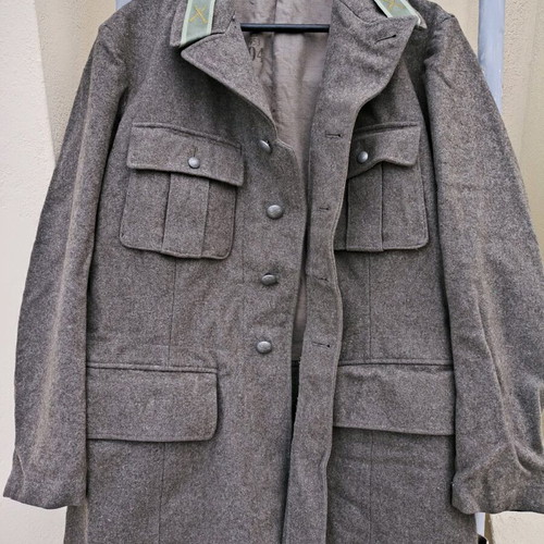 Swedish military coat new, vintage, size M, L, gray