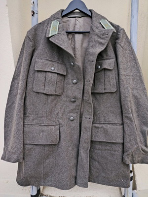 Swedish military coat new, vintage, size M, L, gray