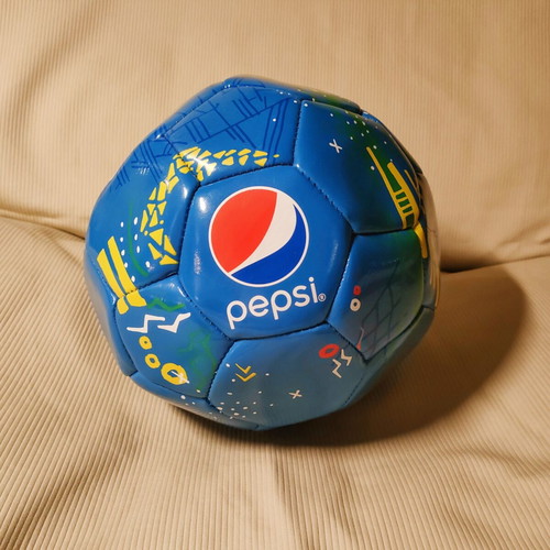 Pepsi promotional football