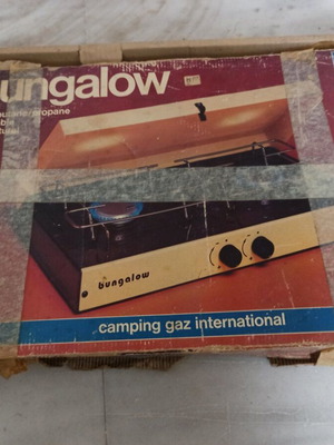 Campingaz Bungalow portable gas stove used