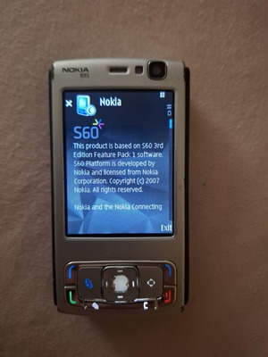 Nokia N95 μεταχειρισμένο με φθορές στο σώμα, γκρι