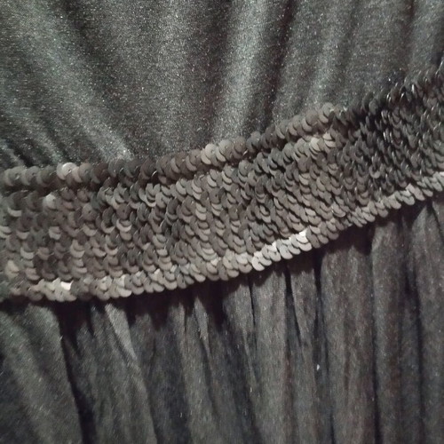 Diane Von Furstenberg Black Silk Dress Like New