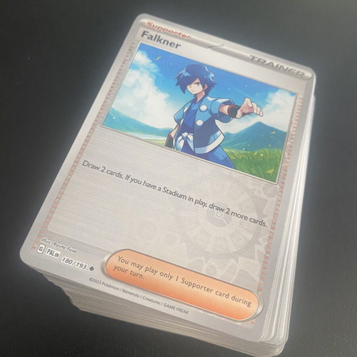 Pokemon cards set Paldea Evolved, 89 single cards like new