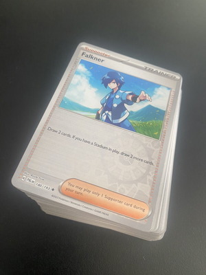 Pokemon cards set Paldea Evolved, 89 single cards like new