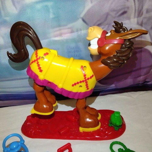 Buckaroo board game used, incomplete with missing parts