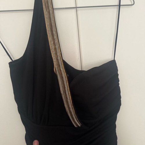 BSB One-Shoulder Dress Like New, Black, Size M