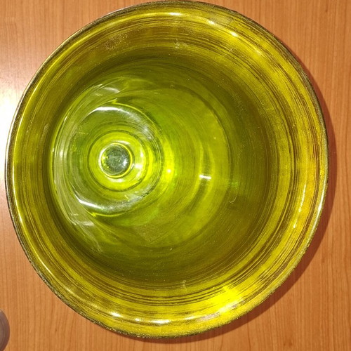 Large Handmade Glass Kandili Vintage Decorative Vase 33cm
