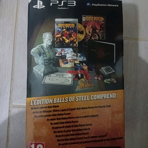 Duke Nukem Forever Balls Of Steel Edition used collector's edition for PlayStation 3