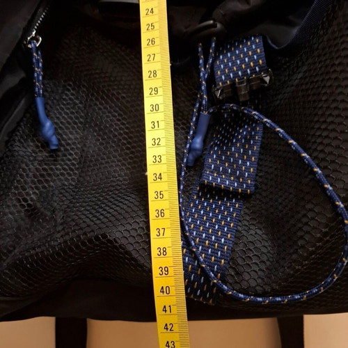 Backpack like new, black and blue