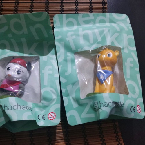 Hachette collectible figures new, sealed audio fairy tales