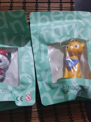 Hachette collectible figures new, sealed audio fairy tales