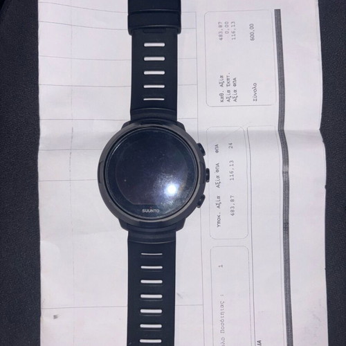 Suunto D5 watch used, black