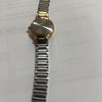 Casio γυναικείο ρολόι water resist μεταχειρισμένο, χρυσαφί