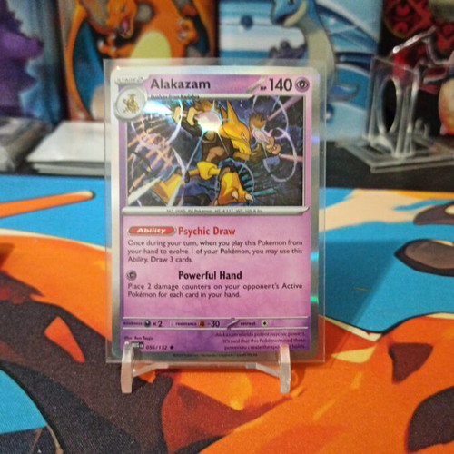 Alakazam Holo Pokémon card