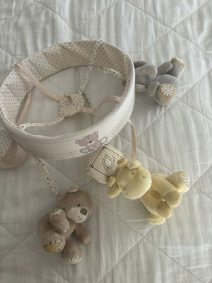 Musical rotating baby mobile like new
