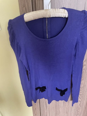 T-shirt used, blue, size XS