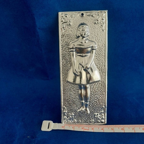 Metal votive new in excellent condition