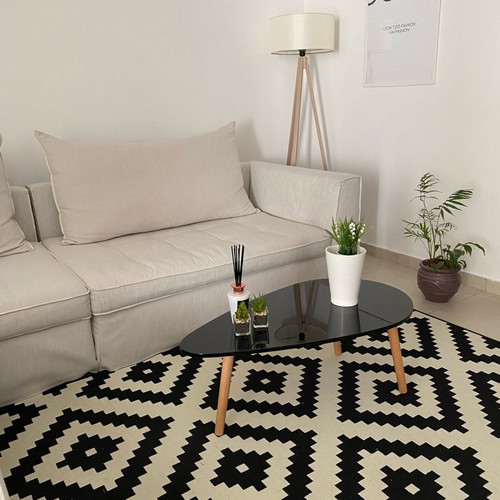 Wooden coffee table new with glossy lacquer surface