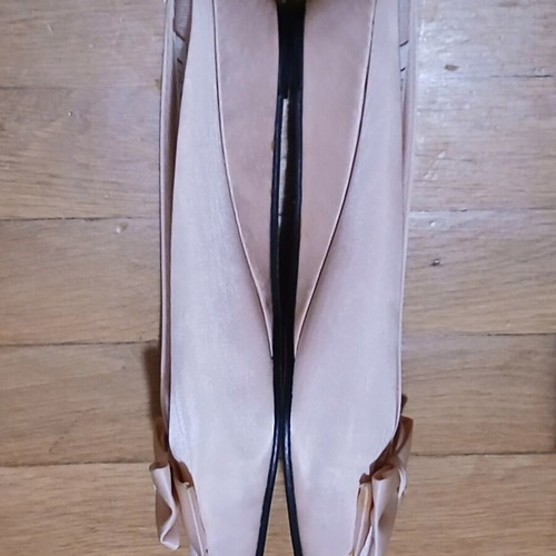 Natori vintage cream mules size 38 like new