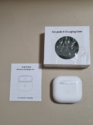 Wireless Charging Case compatible with AirPods 4 new