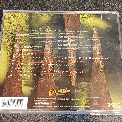 Misery Loves Co. Happy? CD used, industrial metal