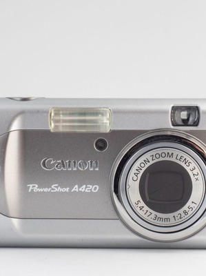 Canon PowerShot A420 digital camera used with 1GB SD card