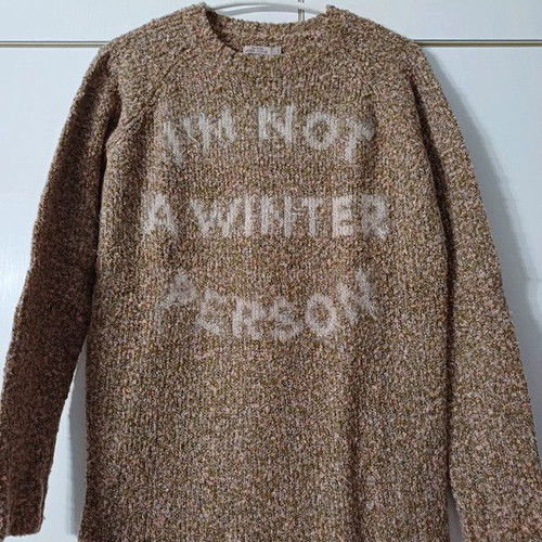 Bershka Sweater XS Beige Like New