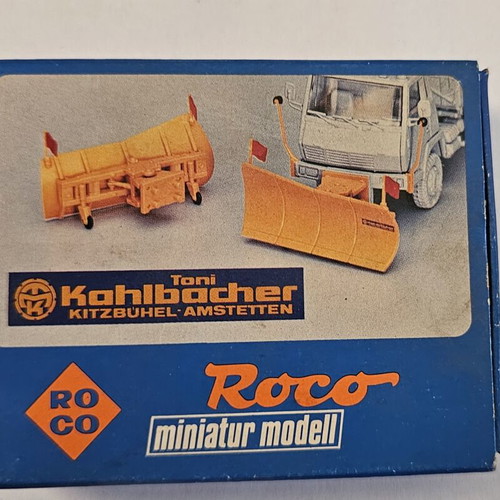 Roco HO 1775 Snowplow 1:87 scale model, like new, unassembled
