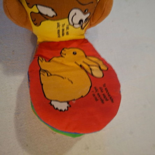 Stuffed book with animals used