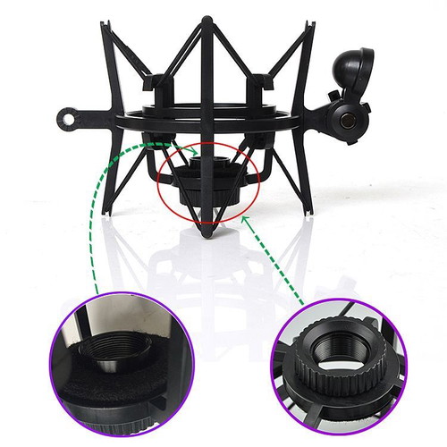 Shock Mount and Pop Shield Filter 2 in 1 new